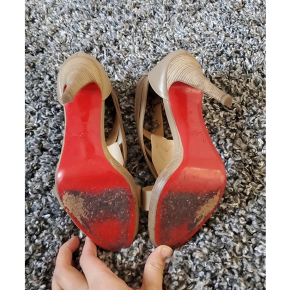 Christian Louboutin beige scandals - Picture 4 of 7